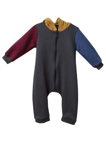 φορμάκι μπεμπέ φούτερ αγόρι two in a castle-t6925-grey σε προσφορά