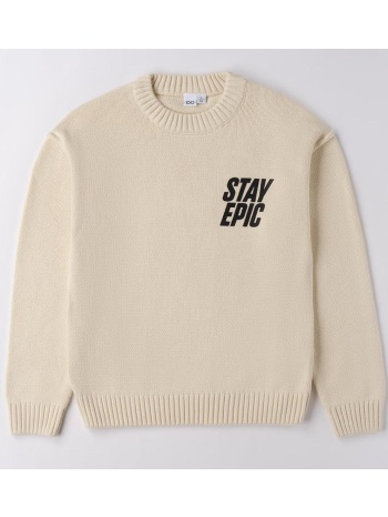 μπλούζα πλεκτή αγόρι i do-4.f395-0124-ecru σε προσφορά