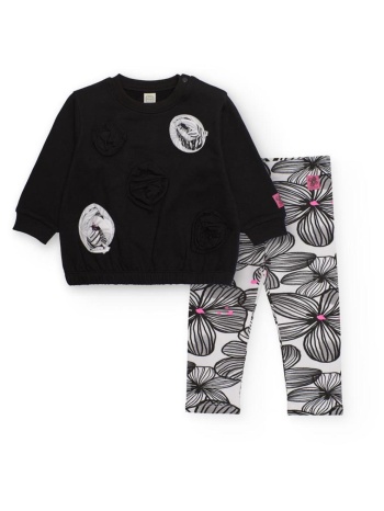 σετ φούτερ κορίτσι tuc tuc-11399187-black σε προσφορά