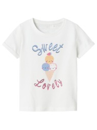 μπλούζα μακό κορίτσι name it-13228145-bright white/sweet