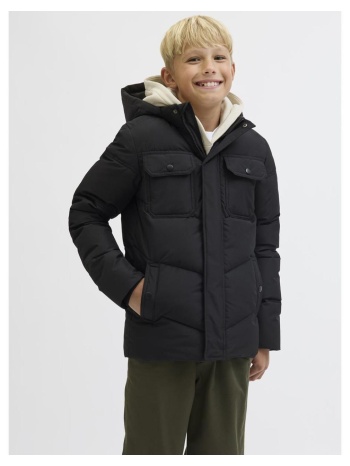 μπουφάν puffer αγόρι jack & jones-12279815-black σε προσφορά