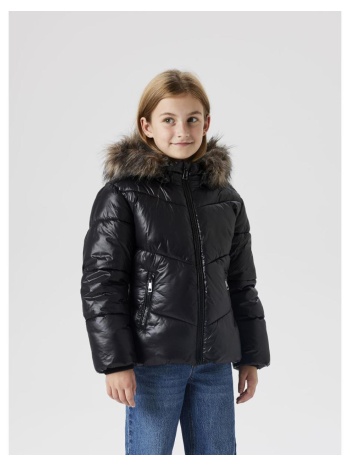 μπουφάν puffer κορίτσι name it-13243684-black σε προσφορά