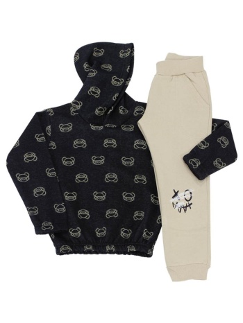 σετ φόρμα φούτερ αγόρι prod-6635257-black σε προσφορά