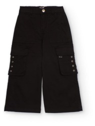 παντελόνι cargo κορίτσι nath-kg09p302x1-black
