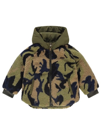 μπουφάν διπλής όψης αγόρι stains & stories-ssa25507179-green σε προσφορά