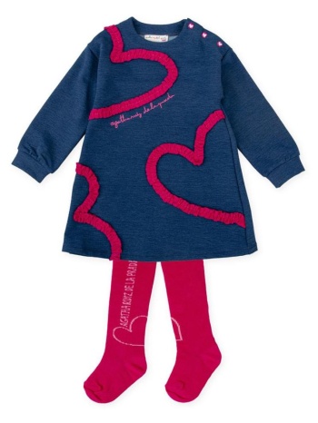 φόρεμα φούτερ κορίτσι agatha ruiz de la prada-8239w25-indigo σε προσφορά