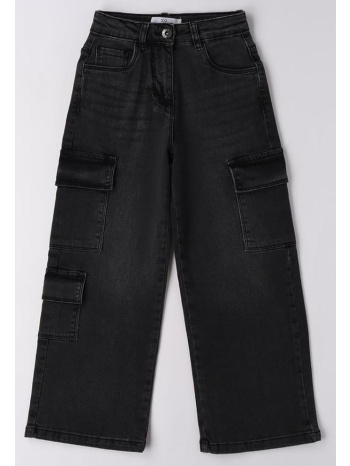 παντελόνι τζιν cargo κορίτσι i do-4.f535-7993-black σε προσφορά
