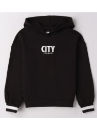 μπλούζα φούτερ κορίτσι i do-4.f509-0658-black