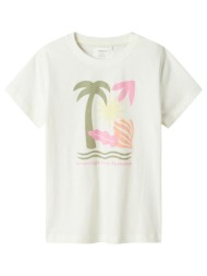 μπλούζα μακό κορίτσι name it-13242182-cloud dancer-organic cotton