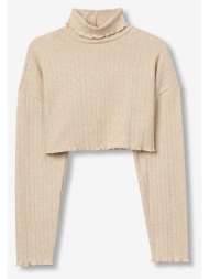 μπλούζα crop πλεκτή ...