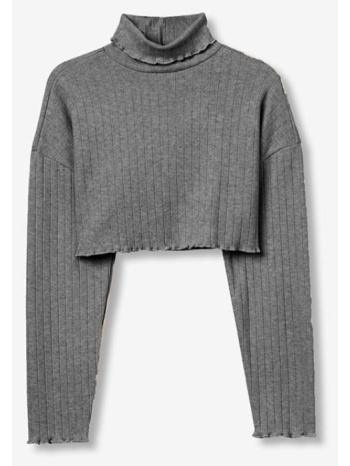 μπλούζα crop πλεκτή κορίτσι tiffosi-10061954-054-grey σε προσφορά