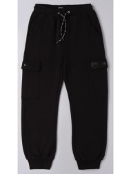 παντελόνι φούτερ cargo αγόρι ducati-g.f634-0658-black