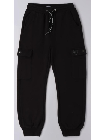 παντελόνι φούτερ cargo αγόρι ducati-g.f634-0658-black σε προσφορά