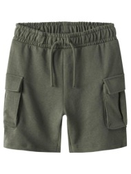 βερμούδα φούτερ cargo αγόρι name it-13240449-dusty olive