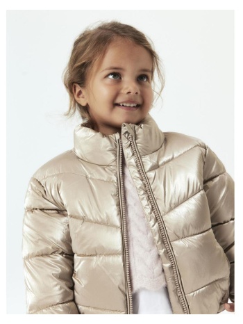 μπουφάν puffer κορίτσι name it-13243662-frosted almond σε προσφορά