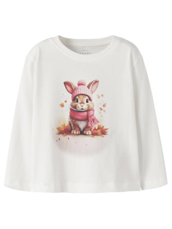 μπλούζα μακό κορίτσι name it-13238407-cloud dancer σε προσφορά