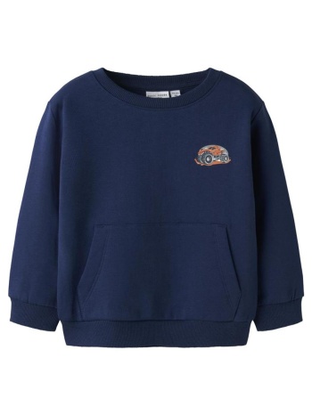 μπλούζα φούτερ αγόρι name it-13234448-blueprint σε προσφορά