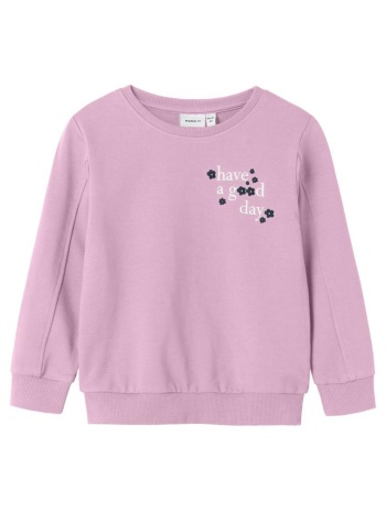μπλούζα φούτερ κορίτσι name it-13246223-sweet dreams σε προσφορά