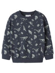 μπλούζα φούτερ αγόρι name it-13234338-navy blazer/dino