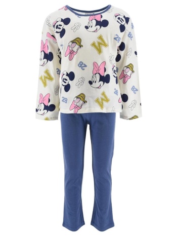 πιτζάμα μακό κορίτσι minnie mouse-hw2043-owhite σε προσφορά