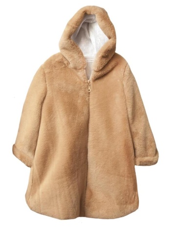 γουνάκι παλτό κορίτσι two in a castle-t6734-beige σε προσφορά