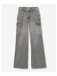 παντελόνι τζιν cargo κορίτσι tiffosi-10062726-p20-grey