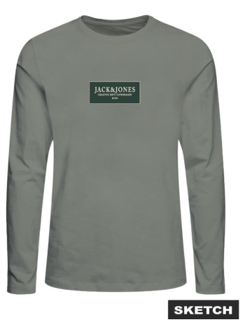 μπλούζα μακό αγόρι jack & jones-12293613-seagrass σε προσφορά