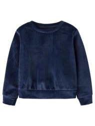 μπλούζα βελουτέ κορίτσι name it-13235117-navy blazer
