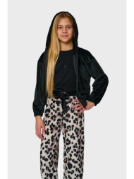 σετ φόρμα βελουτέ ζακέτα κορίτσι action-12530003-black