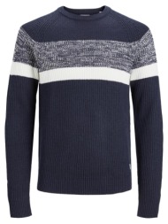 μπλούζα πλεκτή αγόρι jack & jones-12236760-navy blazer