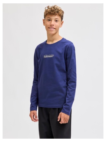 μπλούζα μακό αγόρι jack & jones-12286820-ocean cavern σε προσφορά