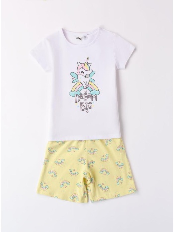 πιτζάμα κορίτσι i do-48274-0113-white σε προσφορά