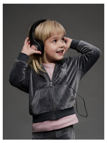 ζακέτα βελουτέ κορίτσι name it-13250481-lava smoke σε προσφορά