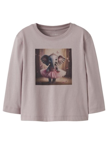 μπλούζα μακό κορίτσι name it-13238407-burnished lilac σε προσφορά