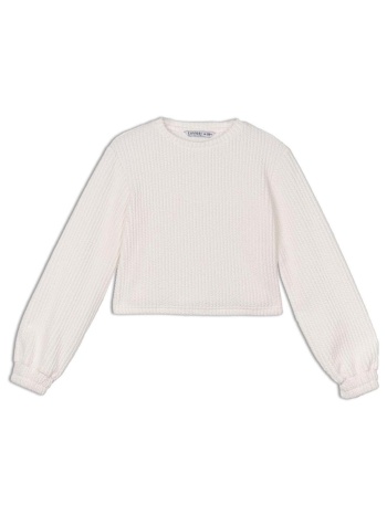 μπλούζα πλεκτή κορίτσι tiffosi-10041271-110-white σε προσφορά