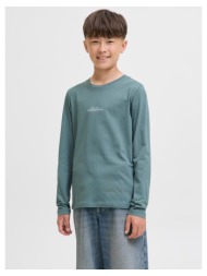 μπλούζα μακό αγόρι jack & jones-12288454-goblin blue