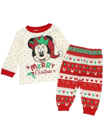 πιτζάμα μπεμπέ μακό κορίτσι christmas minnie σε προσφορά