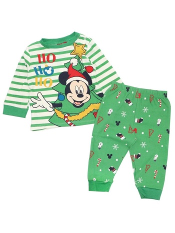 πιτζάμα μπεμπέ μακό αγόρι christmas mickey σε προσφορά