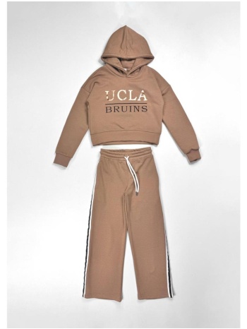 σετ φόρμα φούτερ κορίτσι action-12530038-beige σε προσφορά