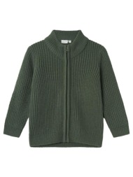 ζακέτα πλεκτή αγόρι name it-13236030-dark forest