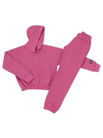 σετ φόρμα φούτερ κορίτσι prod-6630249-pink σε προσφορά