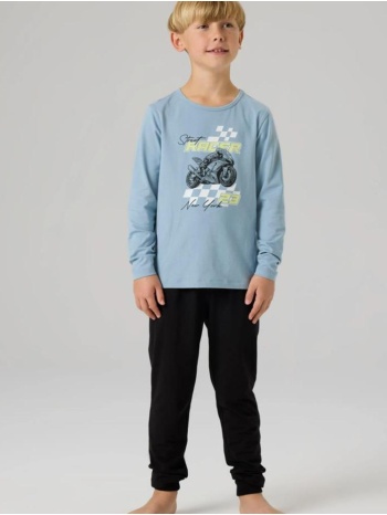 πιτζάμα μακό αγόρι name it-13254417-dusty blue σε προσφορά