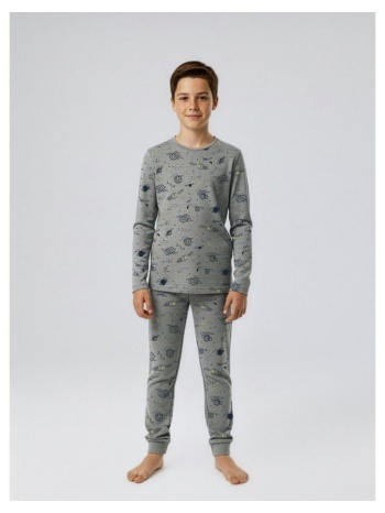 πιτζάμα μακό αγόρι name it-13250831-grey melange σε προσφορά