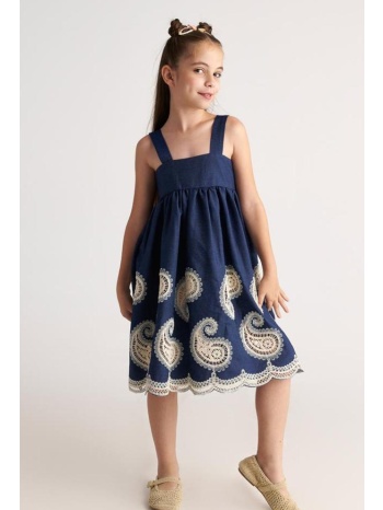 φόρεμα υφασμάτινο κορίτσι two in a castle-t7163-denim
