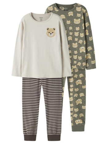 πιτζάμα μακό αγόρι 2 pack name it-13254859-dusty olive σε προσφορά