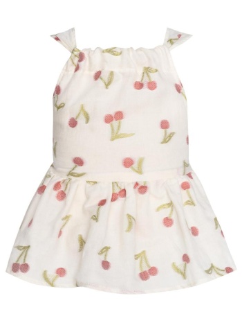 φόρεμα υφασμάτινο μπεμπέ κορίτσι two in a castle-t7076-ecru
