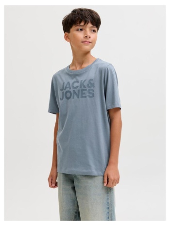 μπλούζα μακό αγόρι jack & jones-12152730-blue mirage σε προσφορά