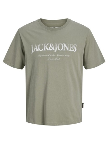 μπλούζα μακό αγόρι jack & jones-12290312-vetiver σε προσφορά