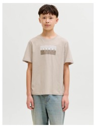 μπλούζα μακό αγόρι jack & jones-12293162-pure cashmere