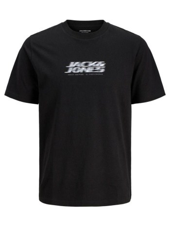 μπλούζα μακό αγόρι jack & jones-12298358-black σε προσφορά
